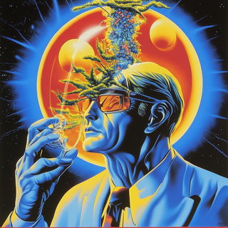 Obsidian Cartograph style, Midjourney V6.1: editorial illustration for popular scientific magazine cover