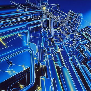 Obsidian Cartograph style, Midjourney V6.1: technical infrastructure blueprint schematics