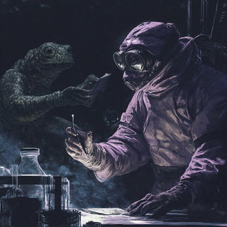 Tasselgraphica style, Midjourney V6.1: editorial illustration for popular scientific magazine cover