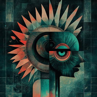 Frostflare style, Midjourney V6.1: traditional folk art
