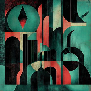 Frostflare style, Midjourney V6.1: typographic composition with large letters