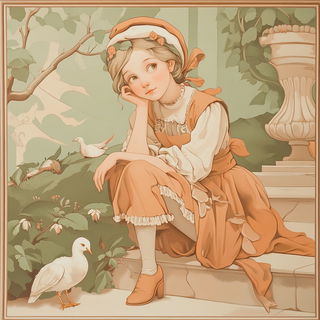Radiant Kicker style, Midjourney V6.1: classical 18th-century oil painting