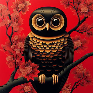 Inkruin style, Midjourney V6.1: traditional folk art