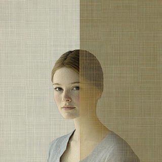 Pylon Redoubt style, Midjourney V6.1: photographic portrait of female protagonist