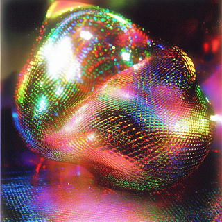 Stratafall style, Midjourney V6.1: abstract 3D render