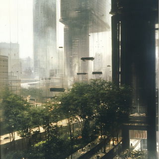 Botanical Railorphism style, Midjourney V6.1: megacity with futuristic bioarchitecture