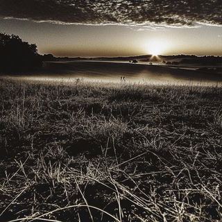 Mistral Caravanserai style, Midjourney V6.1: realistic landscape photograph of quiet dawn