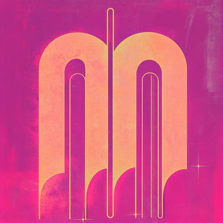 Photostat Baroque style, Midjourney V6.1: typographic composition with large letters