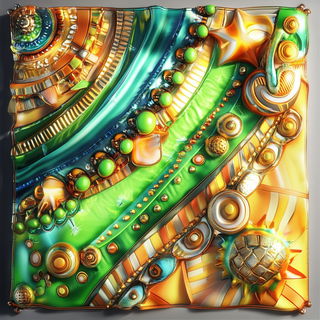 Floranarrative style, Midjourney V6.1: creative pattern composition