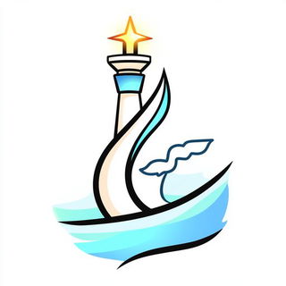Starflood Chromacircus style, Midjourney V6.1: bold minimalist logo design for Istanbul city municipal services