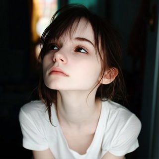 Starflood Chromacircus style, Midjourney V6.1: photographic portrait of female protagonist