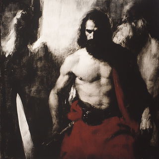Lithic Ravage style, Midjourney V6.1: classical 18th-century oil painting