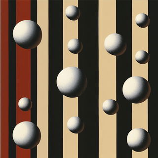 Plateaugraphica style, Midjourney V6.1: creative pattern composition