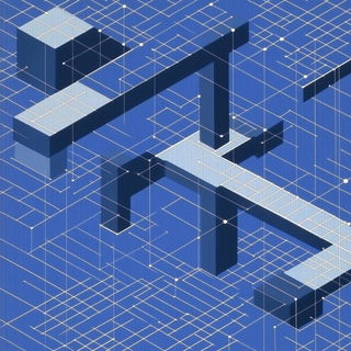 Plateaugraphica style, Midjourney V6.1: technical infrastructure blueprint schematics
