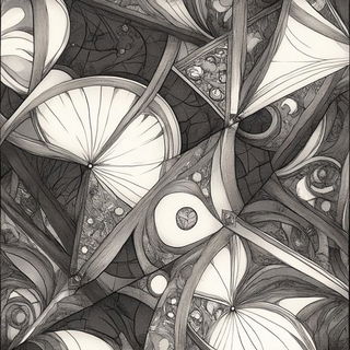 Charcoal Glaciera style, Midjourney V6.1: creative pattern composition