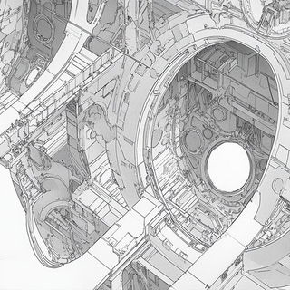 Charcoal Glaciera style, Midjourney V6.1: technical infrastructure blueprint schematics