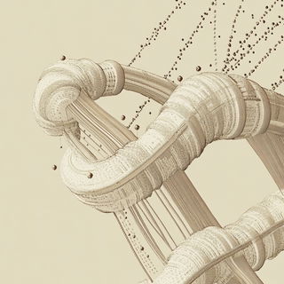 Fleckmarine style, Midjourney V6.1: abstract 3D render