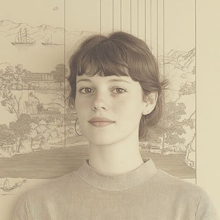 Fleckmarine style, Midjourney V6.1: photographic portrait of female protagonist