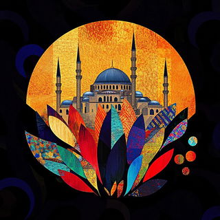 Adobe Coil House style, Midjourney V6.1: bold minimalist logo design for Istanbul city municipal services