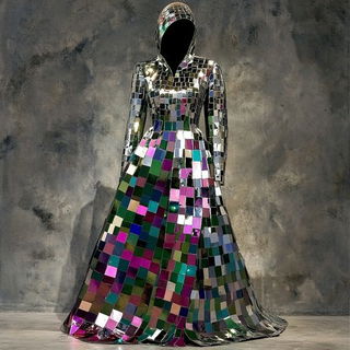 Panacea Toy Myth style, Midjourney V6.1: haute-couture fashion outfit