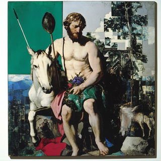 Panacea Toy Myth style, Midjourney V6.1: classical 18th-century oil painting