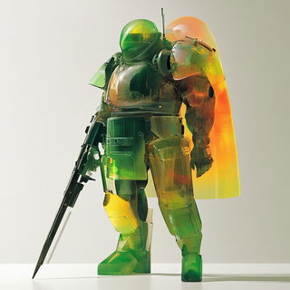 Festivalgouache style, Midjourney V6.1: concept art character design of retropunk steam knight