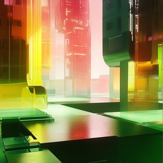 Festivalgouache style, Midjourney V6.1: cinematic shot from sci-fi movie