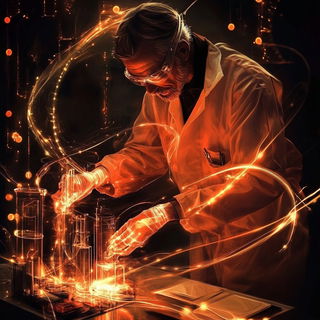 Carnivaleak style, Midjourney V6.1: editorial illustration for popular scientific magazine cover