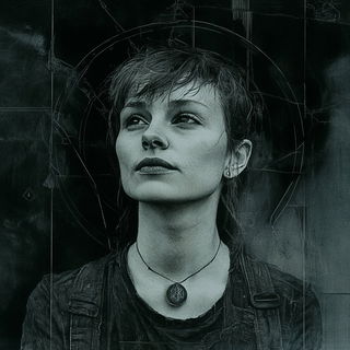 Ceramotype style, Midjourney V6.1: photographic portrait of female protagonist