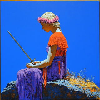 Sunspine Lithics style, Midjourney V6.1: classical 18th-century oil painting
