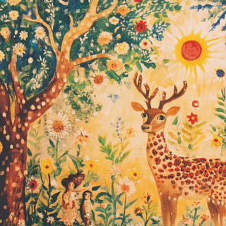 Orravik Residency style, Midjourney V6.1: traditional folk art