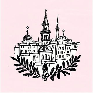 Coralwing Posterism style, Midjourney V6.1: bold minimalist logo design for Istanbul city municipal services