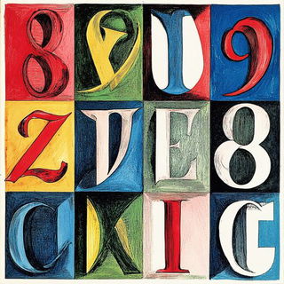 Scapula Concrete style, Midjourney V6.1: typographic composition with large letters