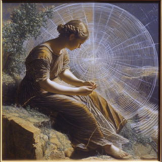 Astralgriffo style, Midjourney V6.1: classical 18th-century oil painting