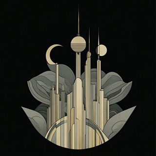 Cyanthrone style, Midjourney V6.1: bold minimalist logo design for Istanbul city municipal services