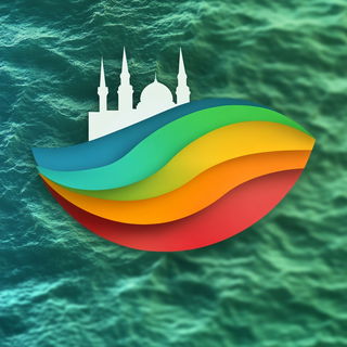 Flatshadow Fairytale style, Midjourney V6.1: bold minimalist logo design for Istanbul city municipal services
