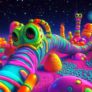 Antlerpastel style, Midjourney V6.1: abstract 3D render