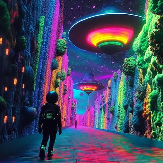 Antlerpastel style, Midjourney V6.1: cinematic shot from sci-fi movie