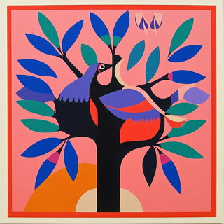Portalstop Motion style, Midjourney V6.1: traditional folk art