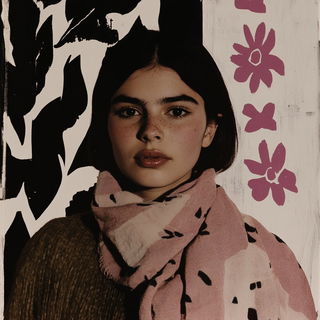 Gashware Iconoclasm style, Midjourney V6.1: photographic portrait of female protagonist