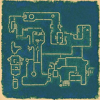 Gloamfiligree style, Midjourney V6.1: technical infrastructure blueprint schematics