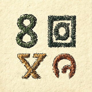 Gloamfiligree style, Midjourney V6.1: typographic composition with large letters