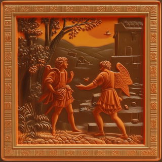 Folkobarro style, Midjourney V6.1: classical 18th-century oil painting