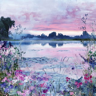 Cindertrace style, Midjourney V6.1: realistic landscape photograph of quiet dawn