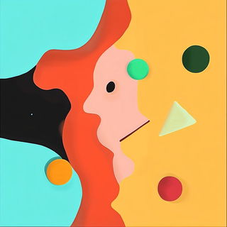 Carminevoid style, Midjourney V6.1: creative pattern composition