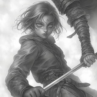 Oxide Wave Foundry style, Midjourney V6.1: black-and-white manga comic strip