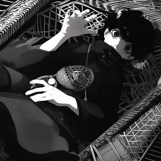 Angular Storybook Embroidery style, Midjourney V6.1: black-and-white manga comic strip