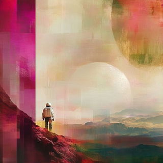 Hollander Figure Studies style, Midjourney V6.1: cinematic shot from sci-fi movie