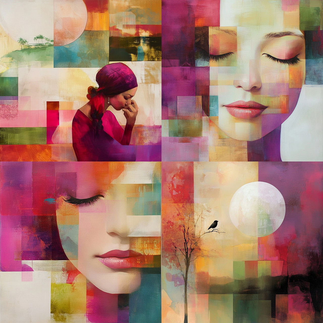 Hollander Figure Studies style, Midjourney V6.1, render 1 of 4