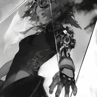 Developer Bath for Giants style, Midjourney V6.1: black-and-white manga comic strip